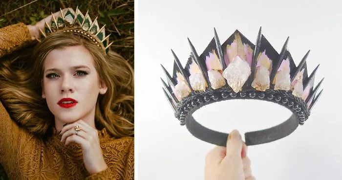 Handmade Crystal-Studded Crowns Are An Actual Thing