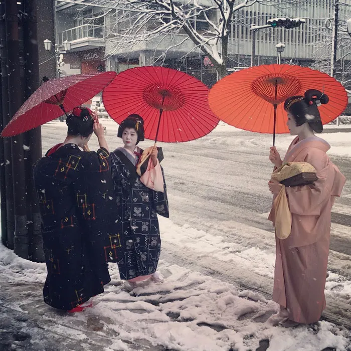 Rare Heavy Snowfall Turns Kyoto Into Winter Wonderland, And The Photos Look Absolutely Magical