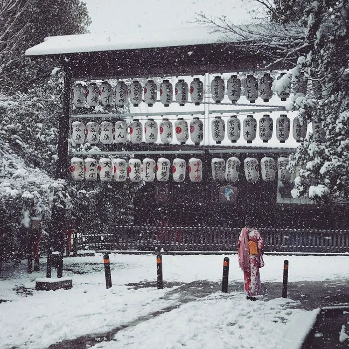 Rare Heavy Snowfall Turns Kyoto Into Winter Wonderland, And The Photos Look Absolutely Magical