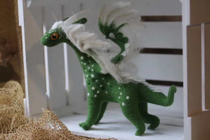 Felt Dragons By Russian Artist Alena Bobrova