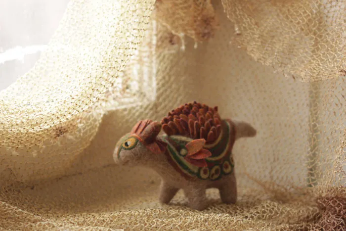 Felt Dragons By Russian Artist Alena Bobrova