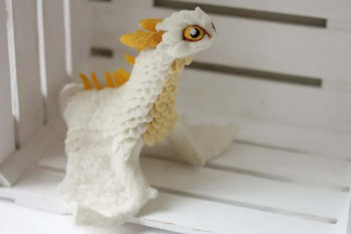 Felt Dragons By Russian Artist Alena Bobrova