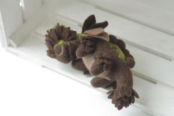 Felt Dragons By Russian Artist Alena Bobrova