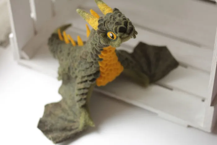 Felt Dragons By Russian Artist Alena Bobrova