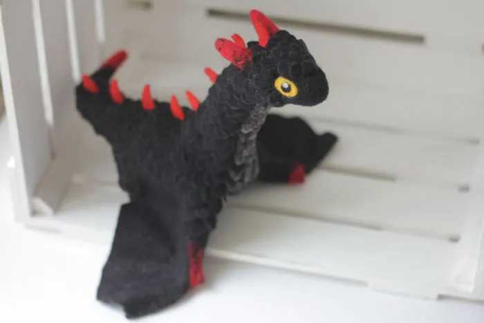 Felt Dragons By Russian Artist Alena Bobrova