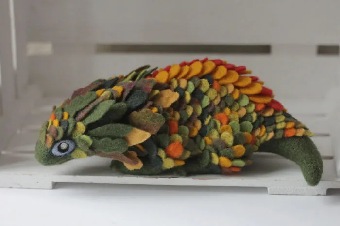 Felt Dragons By Russian Artist Alena Bobrova