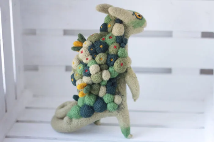 Felt Dragons By Russian Artist Alena Bobrova