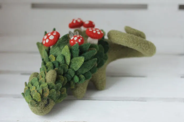 Felt Dragons By Russian Artist Alena Bobrova