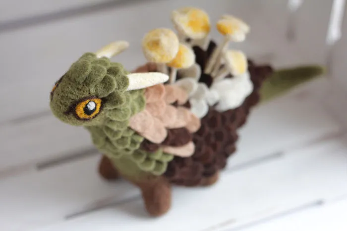 Felt Dragons By Russian Artist Alena Bobrova