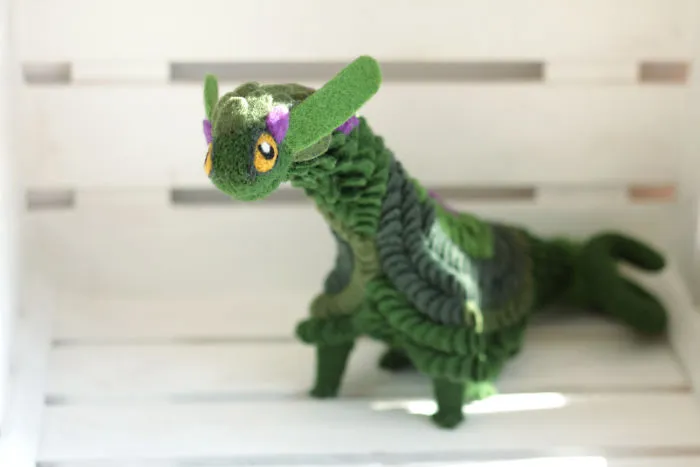Felt Dragons By Russian Artist Alena Bobrova