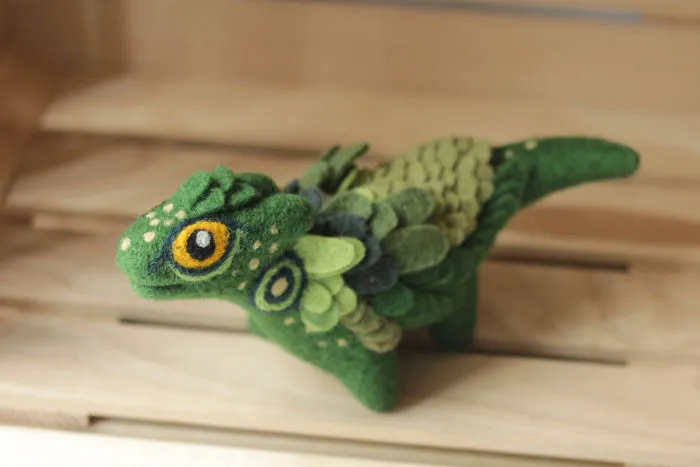 Felt Dragons By Russian Artist Alena Bobrova