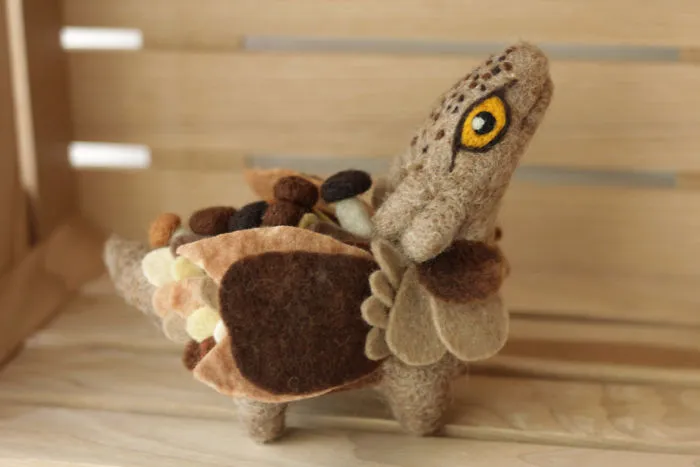 Felt Dragons By Russian Artist Alena Bobrova