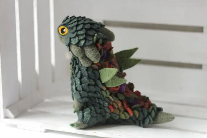 Felt Dragons By Russian Artist Alena Bobrova