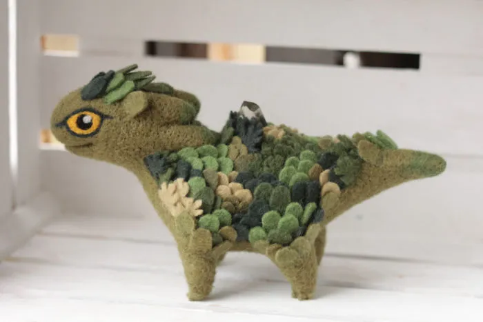Felt Dragons By Russian Artist Alena Bobrova