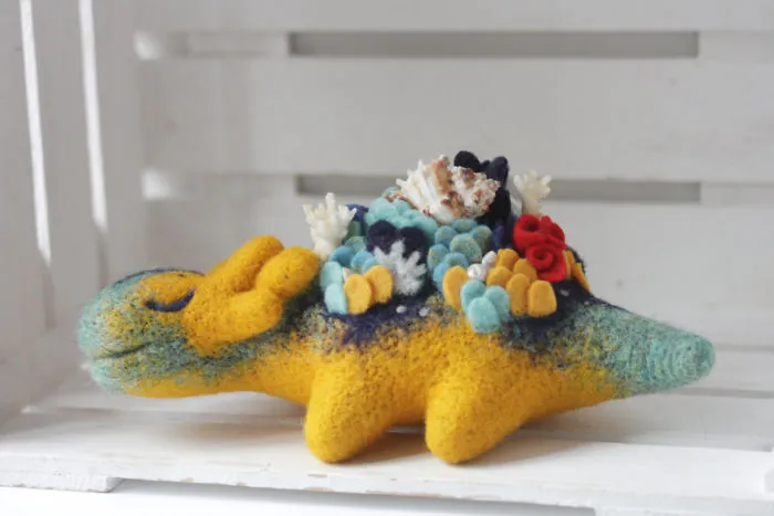 Felt Dragons By Russian Artist Alena Bobrova