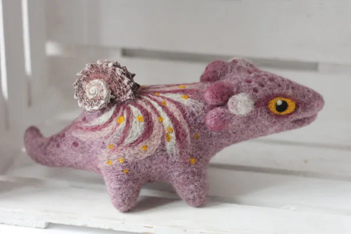 Felt Dragons By Russian Artist Alena Bobrova