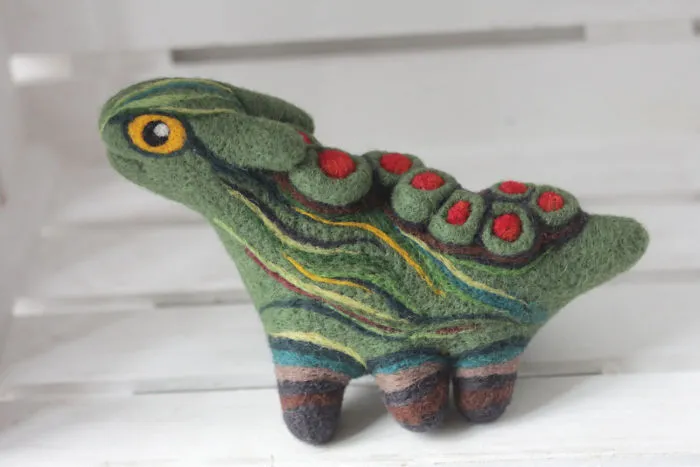 Felt Dragons By Russian Artist Alena Bobrova