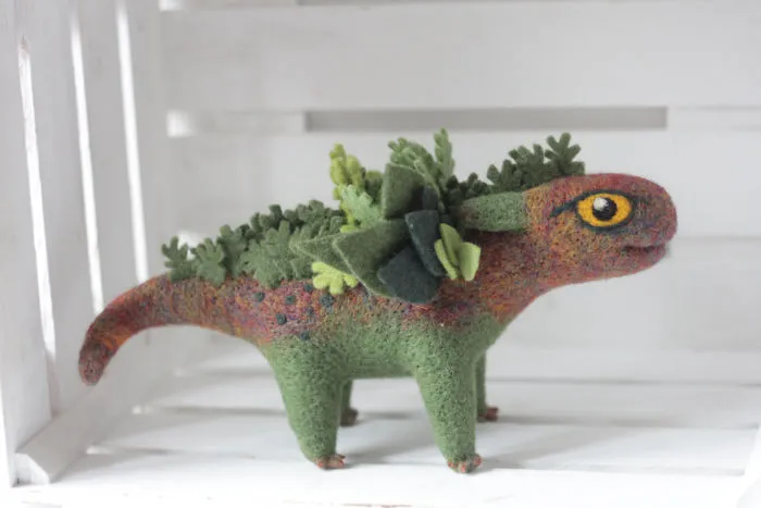 Felt Dragons By Russian Artist Alena Bobrova