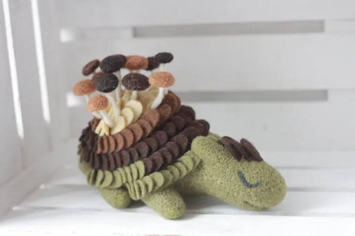 Felt Dragons By Russian Artist Alena Bobrova