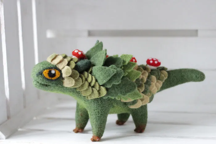 Felt Dragons By Russian Artist Alena Bobrova