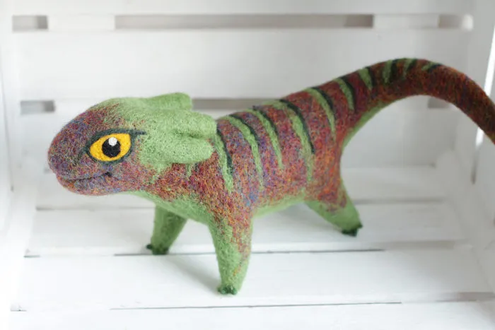 Felt Dragons By Russian Artist Alena Bobrova