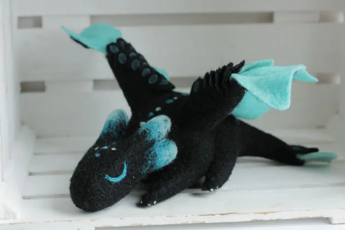 Felt Dragons By Russian Artist Alena Bobrova