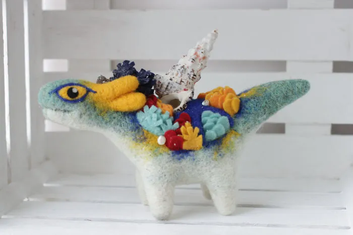 Felt Dragons By Russian Artist Alena Bobrova