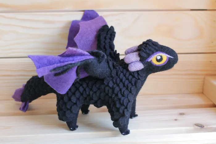 Felt Dragons By Russian Artist Alena Bobrova