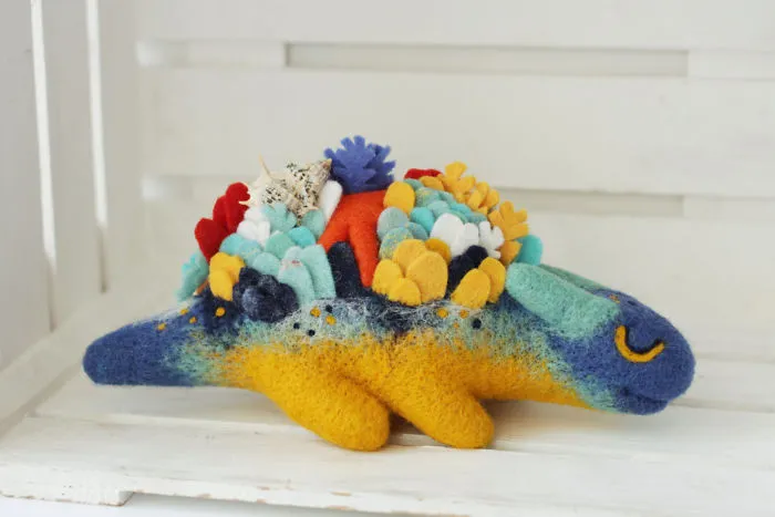 Felt Dragons By Russian Artist Alena Bobrova