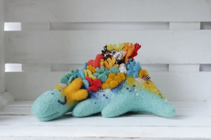 Felt Dragons By Russian Artist Alena Bobrova