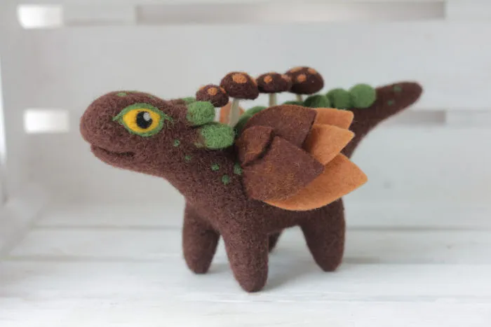 Felt Dragons By Russian Artist Alena Bobrova