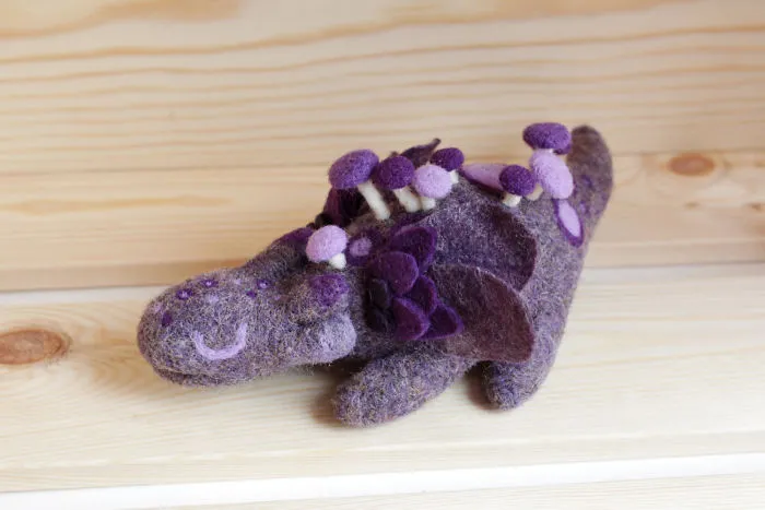 Felt Dragons By Russian Artist Alena Bobrova