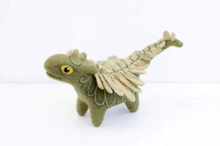 Felt Dragons By Russian Artist Alena Bobrova