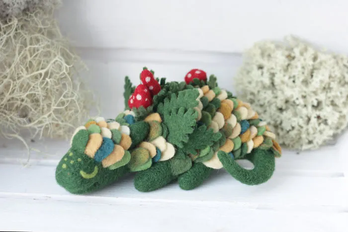 Felt Dragons By Russian Artist Alena Bobrova