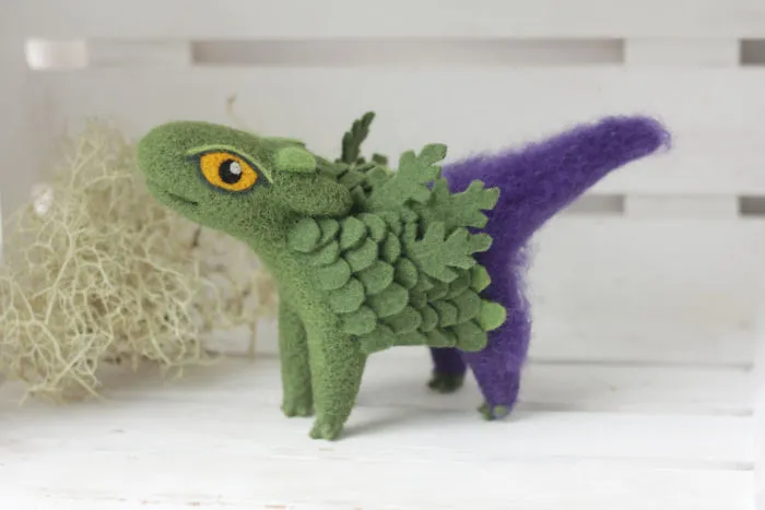 Felt Dragons By Russian Artist Alena Bobrova