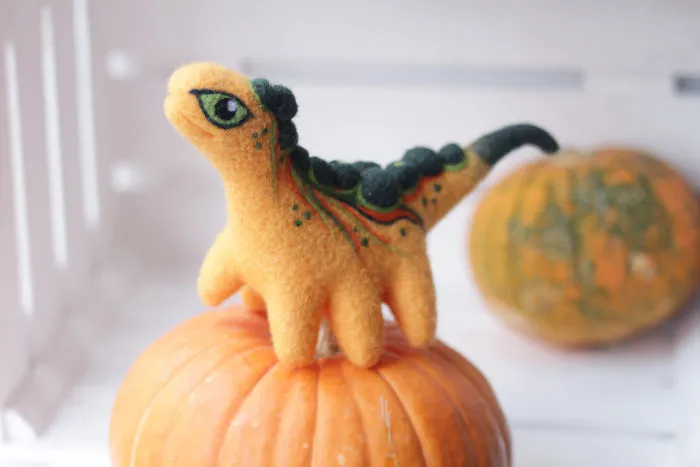 Felt Dragons By Russian Artist Alena Bobrova