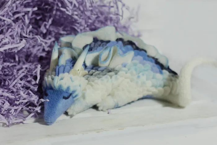 Felt Dragons By Russian Artist Alena Bobrova