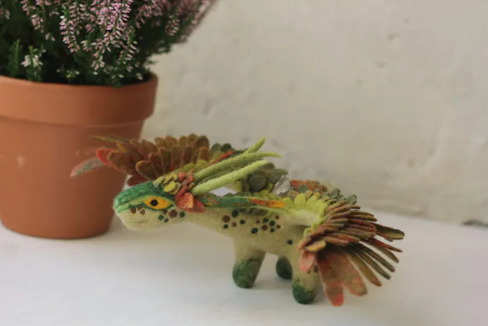 Felt Dragons By Russian Artist Alena Bobrova