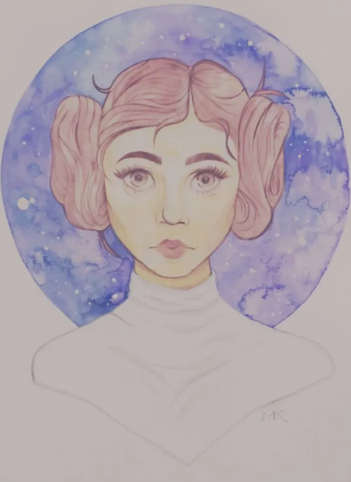 290 Touching Tributes To Late Carrie Fisher By Artists Around The World