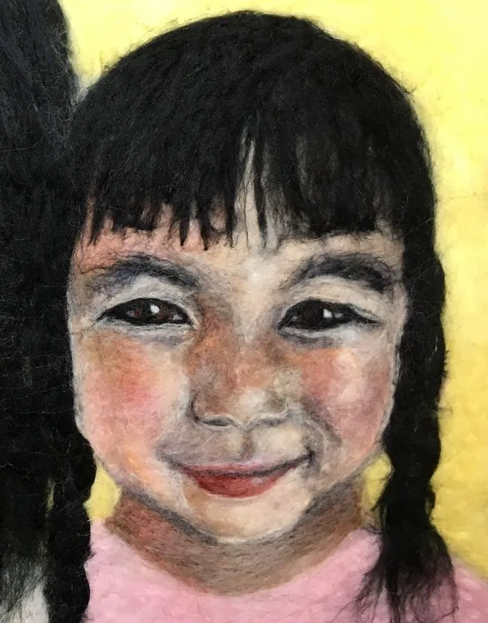 Amazing Portraits Painted With Wool