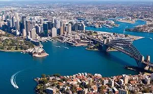 Birds Eye View Of Sydney City