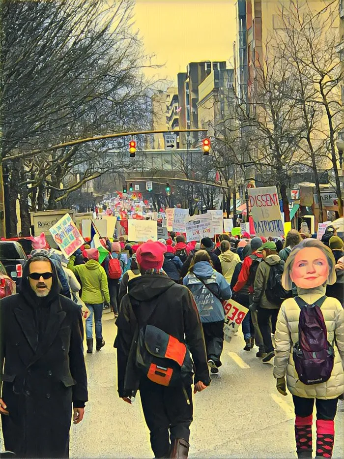 Women's March On Washington: Portland