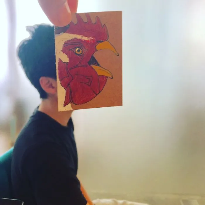 Seated Cock