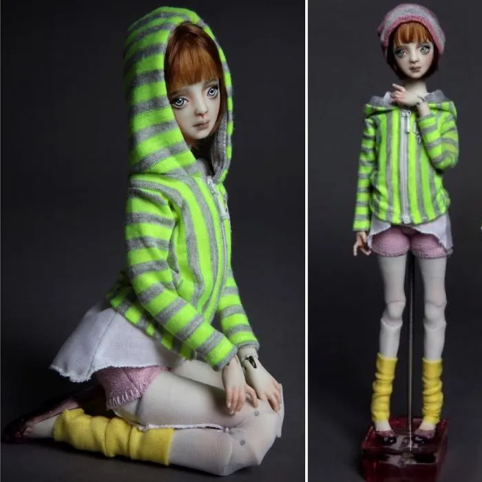 Me And My Husband Create This Little Dolls