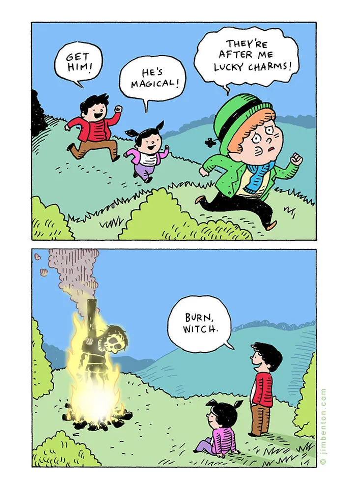 Here Are Nine Of My Favorite Cartoons I Did With Kids As The Subject.