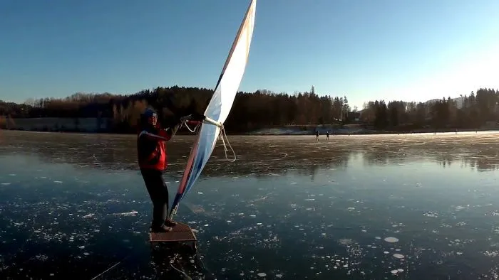 After 35 Years Of Searching We Finally Found Our First Handmade Ice-Surfing Board. It Still Works, Check It Out!