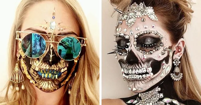 Badass Face Art By Vanessa Davis