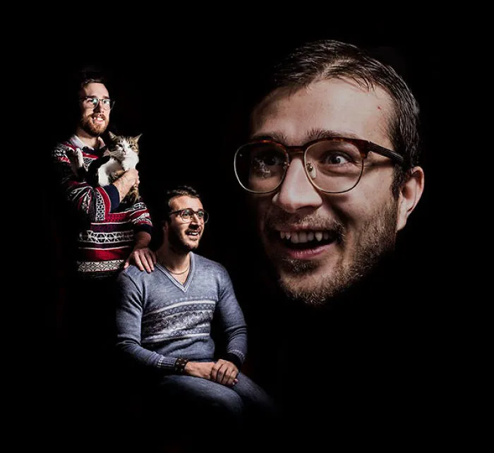 28 Awkward Vintage Photos Of Men Posing With Their Cats