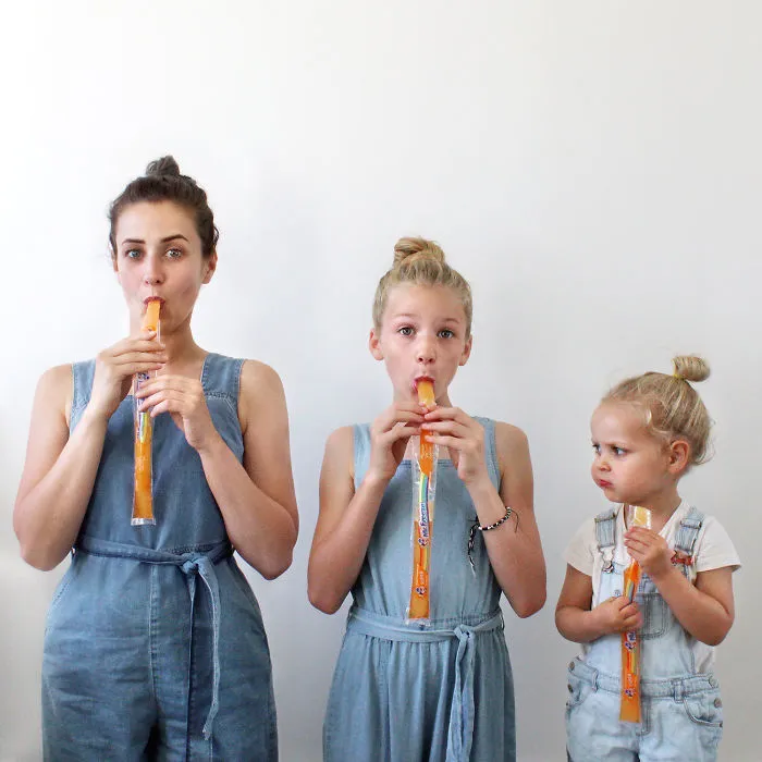 Mother Of Two Takes Adorable Photos Of Herself And Her Daughters In Matching Clothing