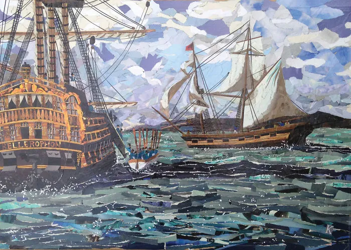 Artist Tears & Cuts Up Hundreds Of Magazines Using The Colours She Finds Instead Of Paint